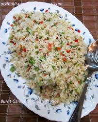 This particular 'indo chinese chicken fried rice' is hugely popular in the indian subcontinent. Burnt Garlic Veg Fried Rice Myfoodtapestry