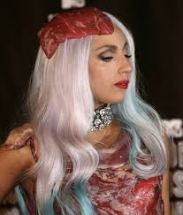 Franc fernandez is an argentinian designer located in the los angeles area that has designed outfits worn by lady gaga, notably including the meat dress. Lady Gaga S Meat Dress Is Now Jerky And You Can See It Tomorrow Dcist