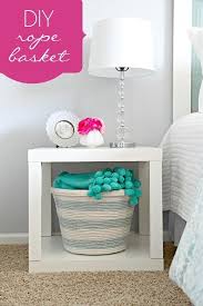 rope basket 19 amazing diy home decor projects diy maison panier de corde decoration