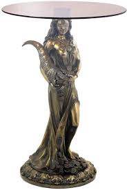 Fortuna End Table Stu Home Aawu75631v1 Roman Statue Statue Greece Goddess