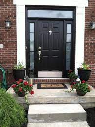 Maybe you would like to learn more about one of these? Stylish Black Front Doors Change Your House S Curb Appeal Painted Front Doors House Front Door Front Door Design