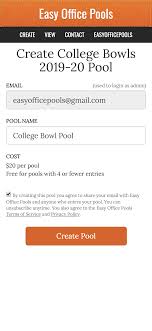 We did not find results for: College Football Bowl Pool