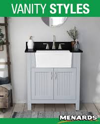 Werkzeug und baumaterial für profis und heimwerker. Magick Woods Arcadian Vanity And Jet Black Granite Vanity Top With Farmhouse Style Sink Granite Vanity Tops Grey Bathroom Vanity Bathroom Top
