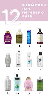 These Are The Best Shampoos For Thinning Hair According To Dermatologists Shampoo For Thinning Hair Good Shampoo And Conditioner Best Shampoos
