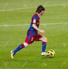 On social networks, notevayasleo became a global trending topic, and even a playlist on spotify. Barcelona Spain December 13 2010 Lionel Messi In Action During The Spanish Soccer League Match Between Fc Barcelona And Real Sociedad Final Score 5 0 In Camp Nou Stadium Stock