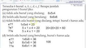 We did not find results for: Matematika Diskrit Prinsip Inklusi Eksklusi Youtube
