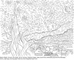Resultado De Imagen De Van Gogh For Kids Disegni Da Colorare Immagini Arte Di Bambino