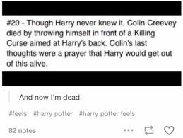 The 20 Saddest Harry Potter Deaths