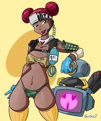 Lifeline x Pathfinder ~ Apex Legends Fan Art by GunShad – Nerd Porn!