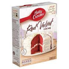 For the finishing touch, top with a drizzle of. Betty Crocker Red Velvet Chocolate Cake Mix Ocado
