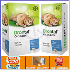 Berikan drontal cat pada usia 6, 8, 10 dan 12 minggu dan kemudian 1 bulan sampai 6 bulan. Cod Drontal Cat Obat Cacing Untuk Kucing Shopee Indonesia