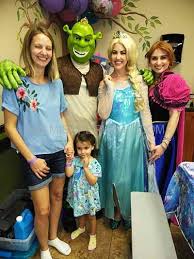 This wanted ogre will make your little ones party!! Shrek Birthday Party With Princess Fiona Miami Superhero