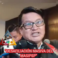 Renan Cabezas anuncia que militantes se desafiliaran del MASIPSP.