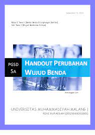We did not find results for: Doc Handout Pengembangan Bahan Ajar Perubahan Wujud Benda Rini Rufaedah Academia Edu