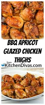 Easy And Totally Delicious Only A Few Ingredients This Dish Never Disappoints I Love Easy Meals Like This M Apricot Glazed Chicken Glazed Chicken Recipes