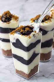 Dlux Mini Dessert Cups No Bake Blueberry Cheesecake Shooters Recipe Mini Dessert Cups Mini Dessert Recipes Desserts