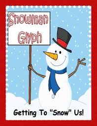 Winter Freebie Snowman Glyph Activity Glyph Activities Christmas Kindergarten Winter Kindergarten