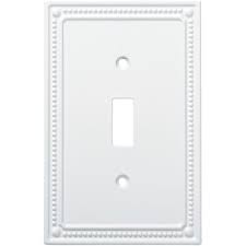Classic Beaded 1 Gang Toggle Light Switch Wall Plate Toggle Light Switch Light Switch Modern Light Switches