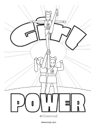 Whether you're trying to learn more about the psychology behind colors or you're a budding artist trying to mix colored paints together to make a masterpiece, it's imperative to know a bit about primary and secondary colors and how to mix t. Cheerleading Coloring Pages By Cheermoji