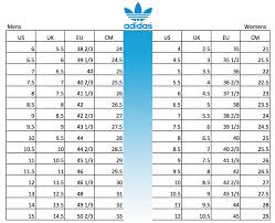 16 adidas shoe size chart adidas women u s shoe size chart