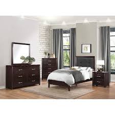 Espresso bedroom furniture at alibaba.com available in multiple colors, styles, and sizes depending on your preferences and other. Contemporary Espresso Piece Twin Bedroom Set Edina Atmosphere Ideas Chocolate Chestnut Sets Dark Cherry Sleigh Furniture Walnut Bathroom Vanity Apppie Org