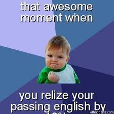 English Passing Fail Meme Teacher Memes Success Kid Jw Humor