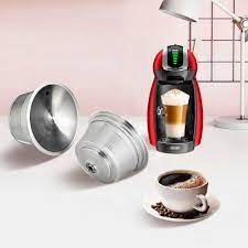 paslanmaz celik doldurulabilir nescafe dolce gusto kapsul kullanimlik dolce gusto metal kapsul dolce gusto krups filtre kahve makinesi coffee filters aliexpress
