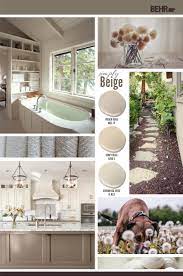 Satin sheen best for kitchens, bathrooms, cabinets & trim. Simply Beige Color Palette Colorfully Behr