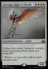 For the rest of this turn after this card resolves, you cannot special summon monsters, except ritual monsters. Akroma Engel Des Zorns Alle Ver Mtg Karten Cardmarket