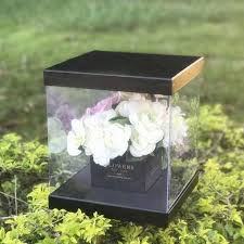 Source Manufacturer Wholesale Transparent Square Flower Box On M Alibaba Com