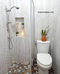 8 desain yang buat kamar mandi ukuran 1 x 2 terlihat luas. Contoh Gambar Desain Kamar Mandi Dan Toilet Mungil Dari Sederhana Hingga Mewah Homeshabby Com Design Home Plans Home Decorating And Interior Design