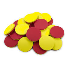 Quietshape Foam Double Sided Two Color Counters Red Yellow Set Of 1000 New Teacher Supplies Educational Resources Ea Red Yellow Foam Teacher Supplies