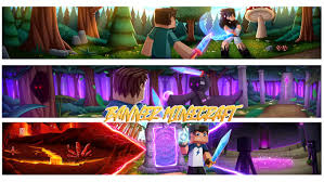 Let's add a stripe to the center. Create A Minecraft Banner For Youtube By Denncartoons Fiverr