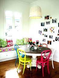 Funky Dining Sets Compact Round Dining Table And Chairs Enchanting Funky Dining Room Chairs Gallery Ideas H Home House Interior Colorful Modern Interior Design