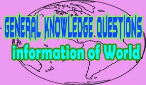 We have created a general knowledge quiz template below. Gk Quiz 2020 Kids Quiz General Knowledge Questions Earn Online
