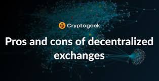 The main difference is that their backend exists on a blockchain. Decentralized Exchanges Pros And Cons Analysis