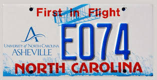 Unc Asheville License Plate Alumni