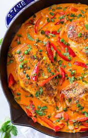 You know dinner was good when you want to eat it for breakfast. Thai Chicken Curry With Coconut Milk Easy One Pan Recipe