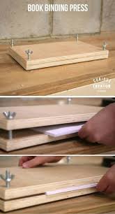 Booking Binding Press Book Binding Diy Diy Book Book Binding