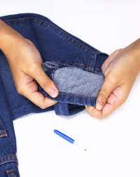 Jeans Too Short The Cool Kid Way To Add Inches To Your Pants Jeans Tutorial Big Clothes Sew Hacks