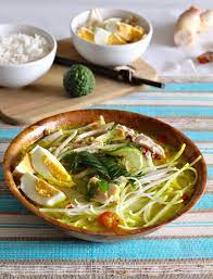 Lobster, snow crab, mayo, serrano, asparagus, soy glaze. Soto Ayam Authentic Indonesian Recipe 196 Flavors Masakan Indonesia Resep Masakan Masakan