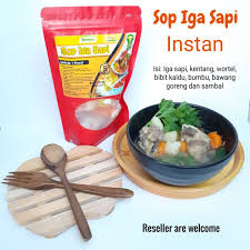 Komposisinya biasanya sudah lengkap, sehingga kamu hanya perlu memasukkan berbagai macam sayur kaldu instan dari royco memiliki rasa yang gurih karena menggunakan daging ayam dan daging sapi asli. Sop Iga Sapi Mamazy Instan Frozen Shopee Indonesia