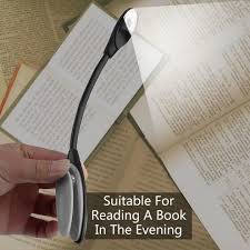 Led Book Reading Light Clip