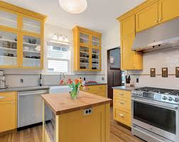 But it may have to share the trend spotlight as pale or muted gray, blue and green cabinet colors shake things up a bit. 24 Yellow Kitchen Cabinet Ideas Sebring Design Build