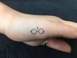 Harry Potter Glasses Tiny Harry Potter Tattoos Harry Potter Tattoos Harry Potter Glasses