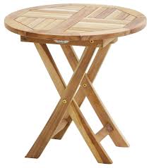 Damals waren stühle und tische die einen tulpenfuß hatten extrem angesagt. Beistelltisch Tennessee Eco O 50 Cm Eco Teak Natur Svlk Zertifiziert