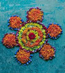 25 Most Colourful Rangoli Designs With Flowers To Try In 2019 Cute simple rangoli design with 5x3 dots easy kolam muggulu easy simple rangoli kolangal 882.