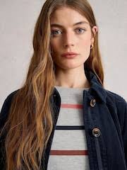 Buy White Stuff Blue Eden Cord Jacket from the Next UK online shop