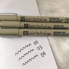 ปากกา pigma micron meter