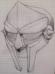 MF DOOM mask : r/drawing